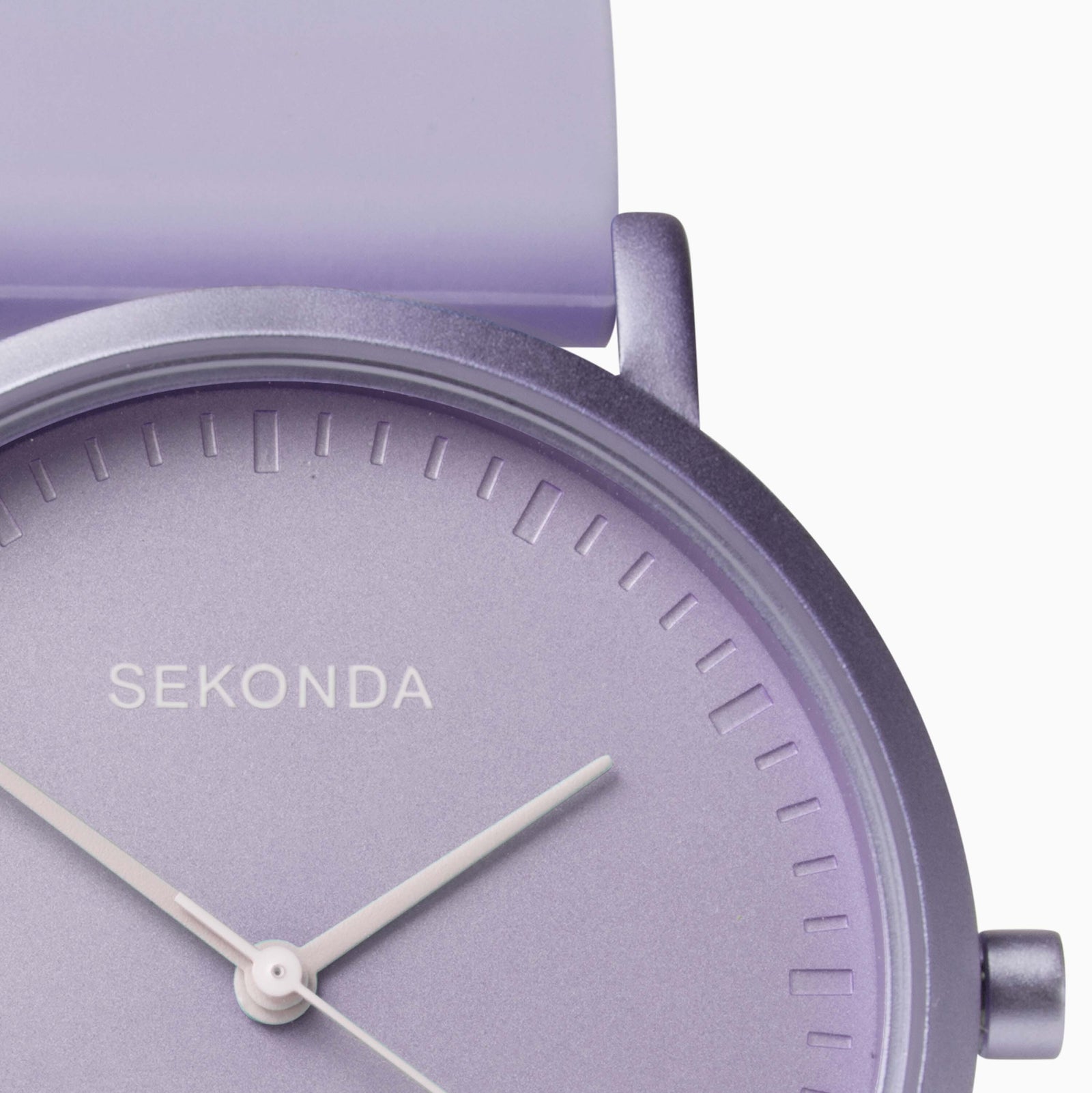 Sekonda Palette Ladies Watch | Light Violet Case & Silicone Strap with Light Violet Dial