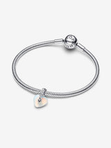Pandora Shooting Star & Heart Dangle Charm