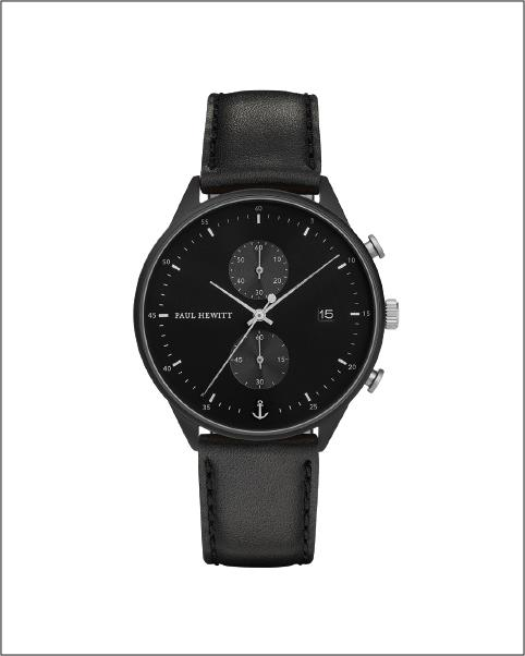 Paul Hewitt Chrono Watch PH-C-B-BSS-2M