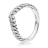 Pandora Wheat Grains Wishbone Ring
