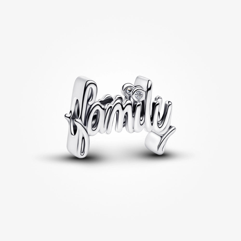 Pandora Handwritten Family Charm