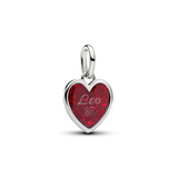Pandora Engravable Heart Platinum-Plated Dangle Charm