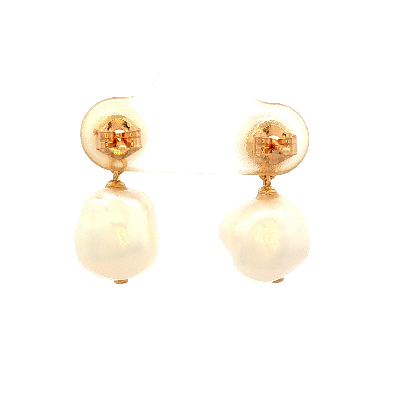 Maxine Stud Earrings in Yellow Gold