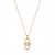 Ania Haie Gold Orb Link Drop Pendant Necklace