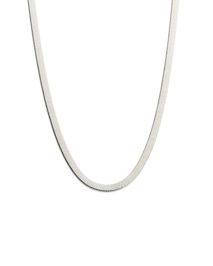 Kirstin Ash Rose Gold Vermeil Herringbone Chain