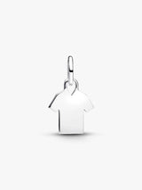 Engravable Trophy Soccer Shirt Dangle Charm