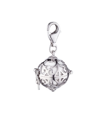 Engelsrufer Silver White Soundball Charm