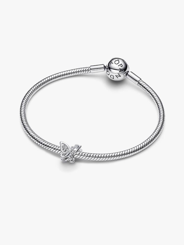 Pandora Gold Butterfly Openwork Charm