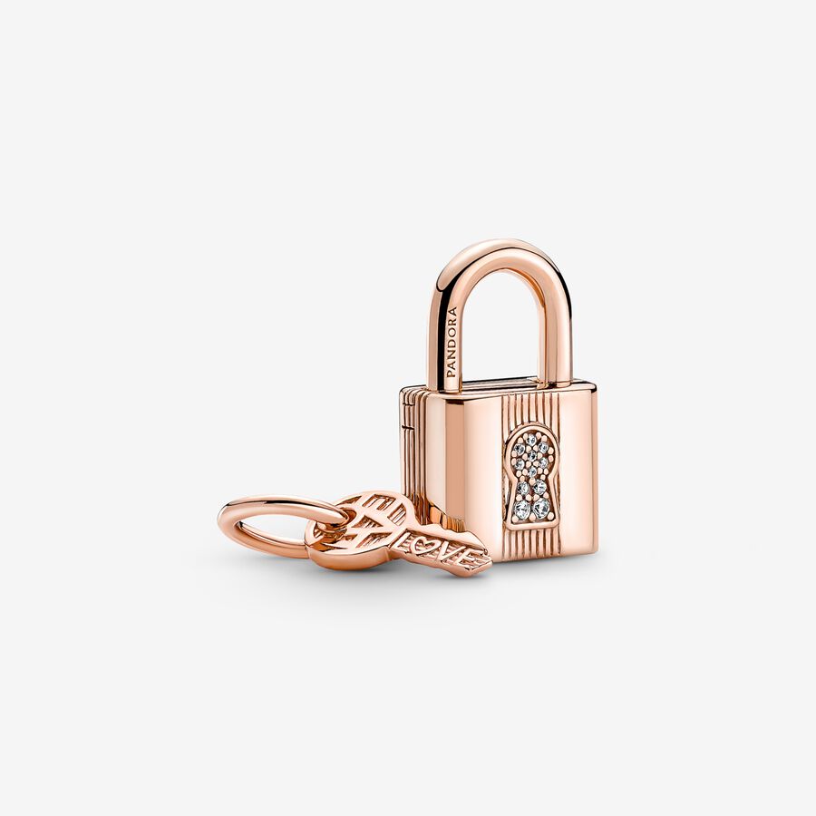 Eternal Love Lock Charm