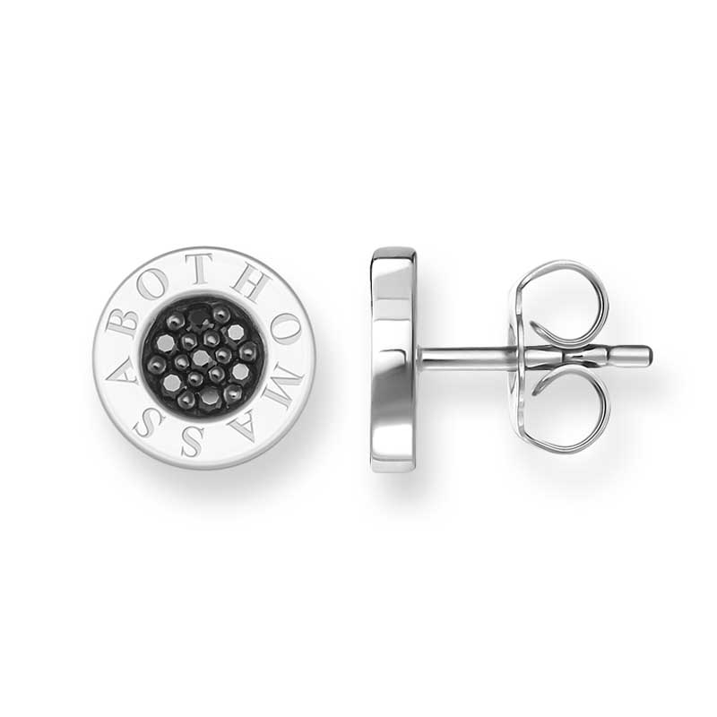 Thomas Sabo Ear Studs "Classic Pavé Black" Earrings
