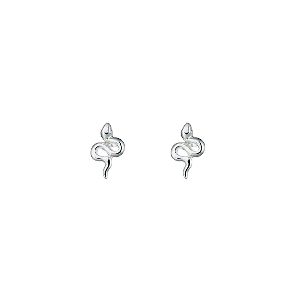 Sterling Silver snake stud