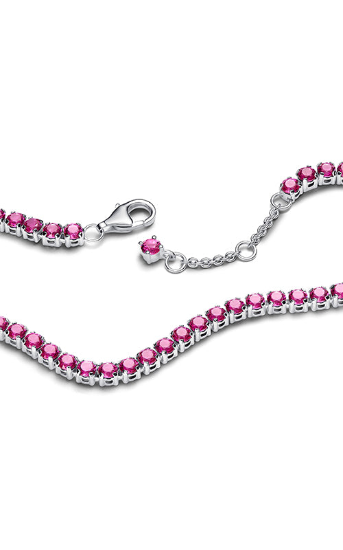 Pandora Sparkling Pink Tennis Bracelet