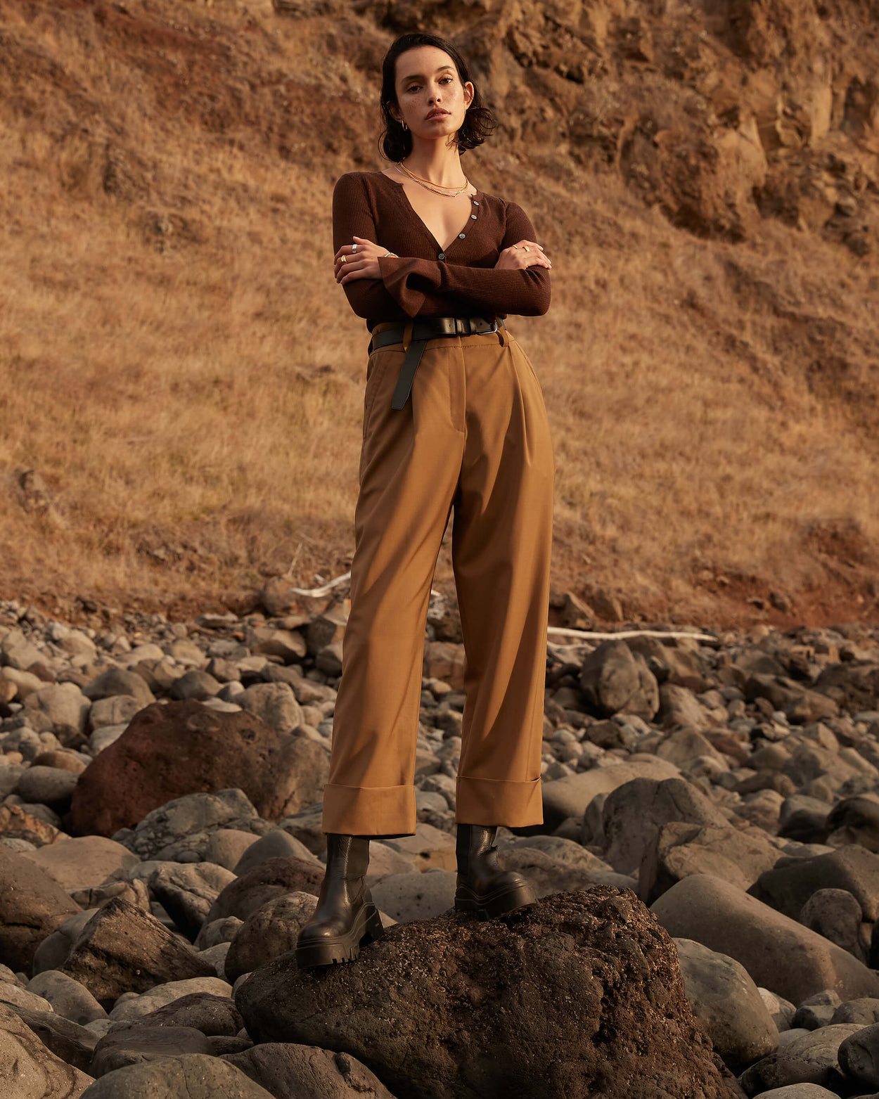 Kirstin Ash Fold Bangle