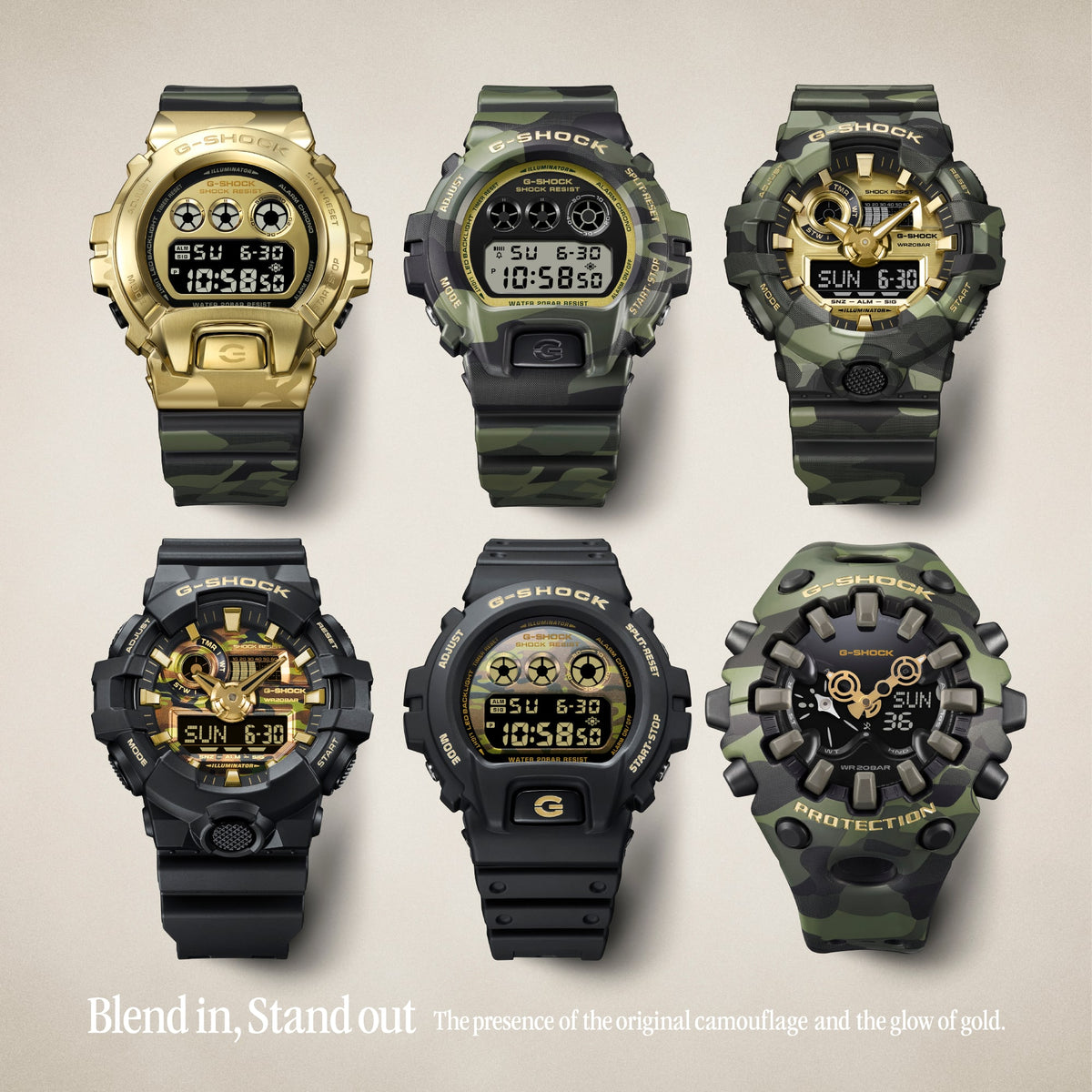 G Shock Dig Camo DW6900CMG-3D