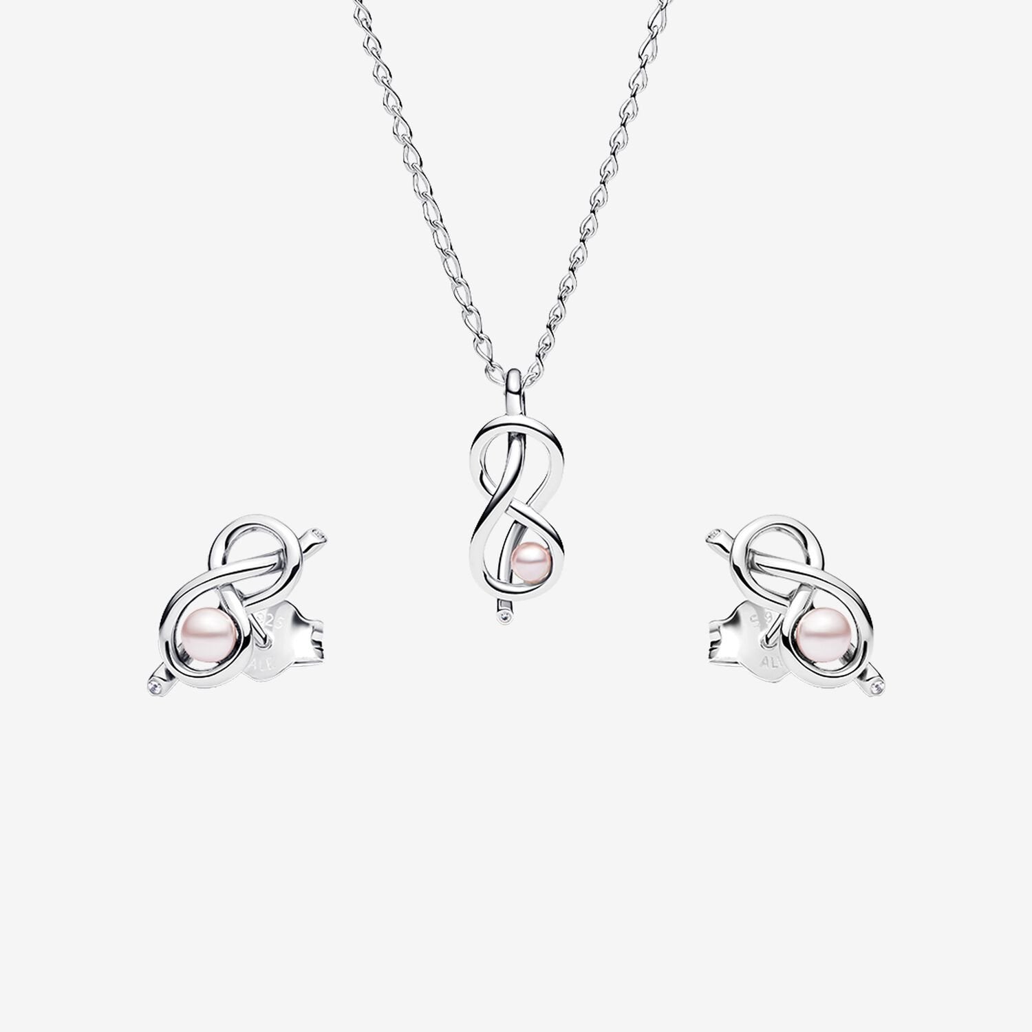Pandora Infinity Knot Pearl Gift Set
