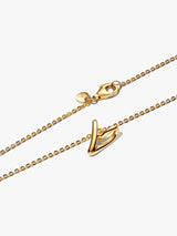 Pandora Organically Shaped Heart Small Pendant Necklace