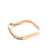 Diamond Set Wave Ring Set in Yellow Gold