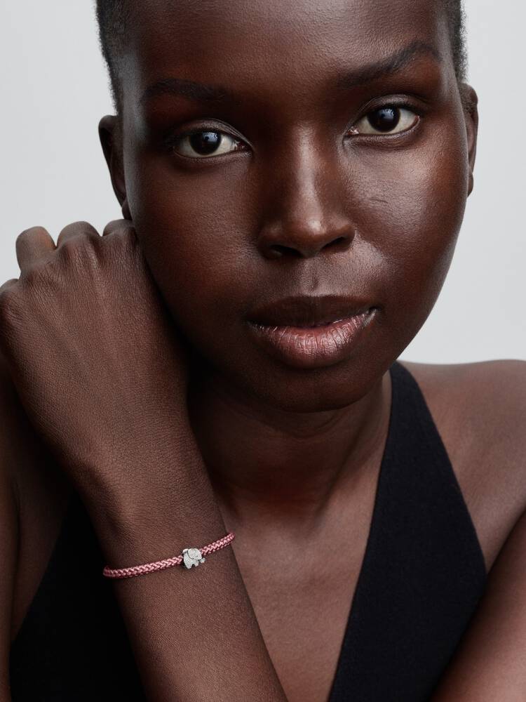 Pandora Textured Elephant Mini Charm