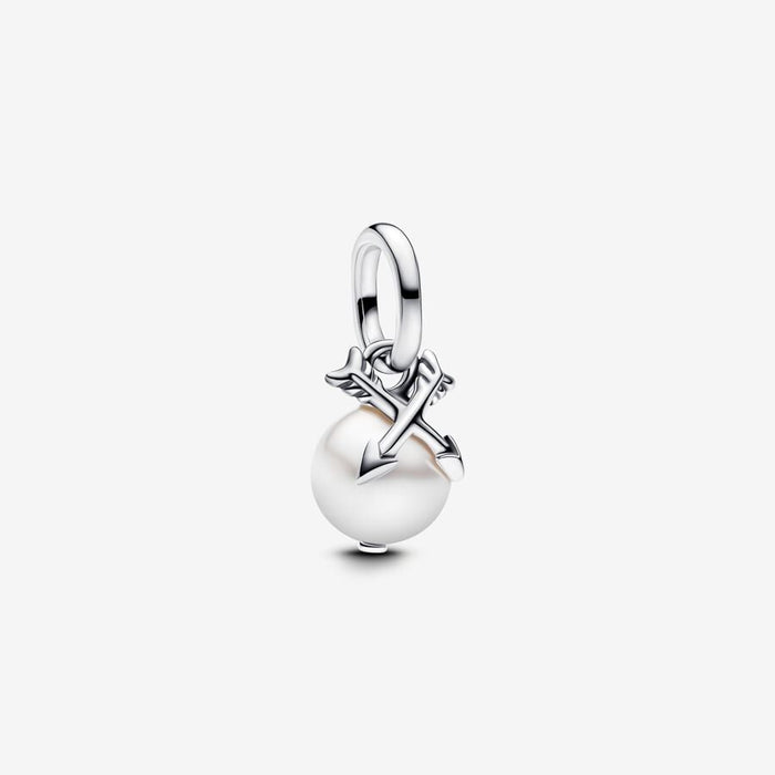 Pearl & Arrows Mini Dangle Charm
