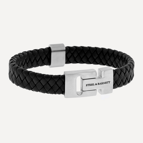 Harrison - Black Silver Large
