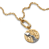 Pandora Aquarius Zodiac Oversized Medallion Charm