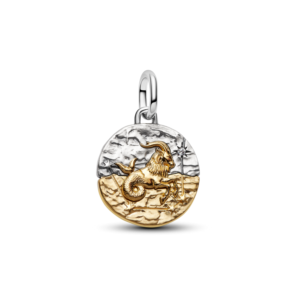 Pandora Capricorn Zodiac Medallion Charm