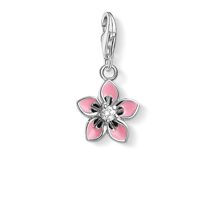 Thomas Sabo Charm Pink Flower