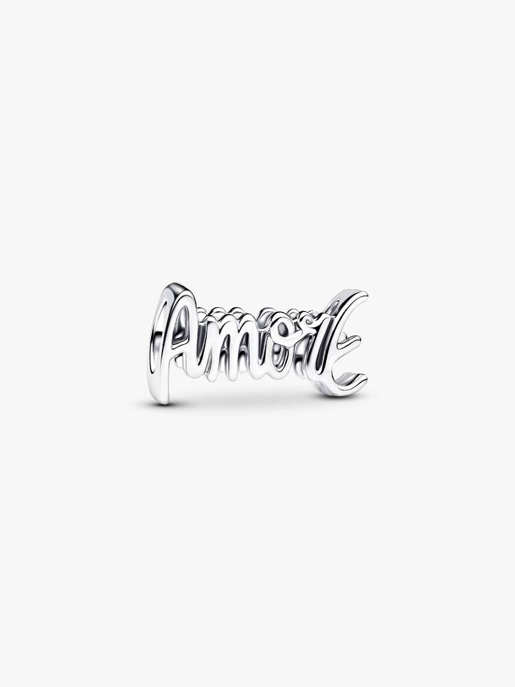 Pandora Amore Script Charm