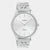 OOZOO 38mm Silver and White Watch