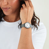 Sekonda Nova White Dial Grey Silicone Unisex Watch