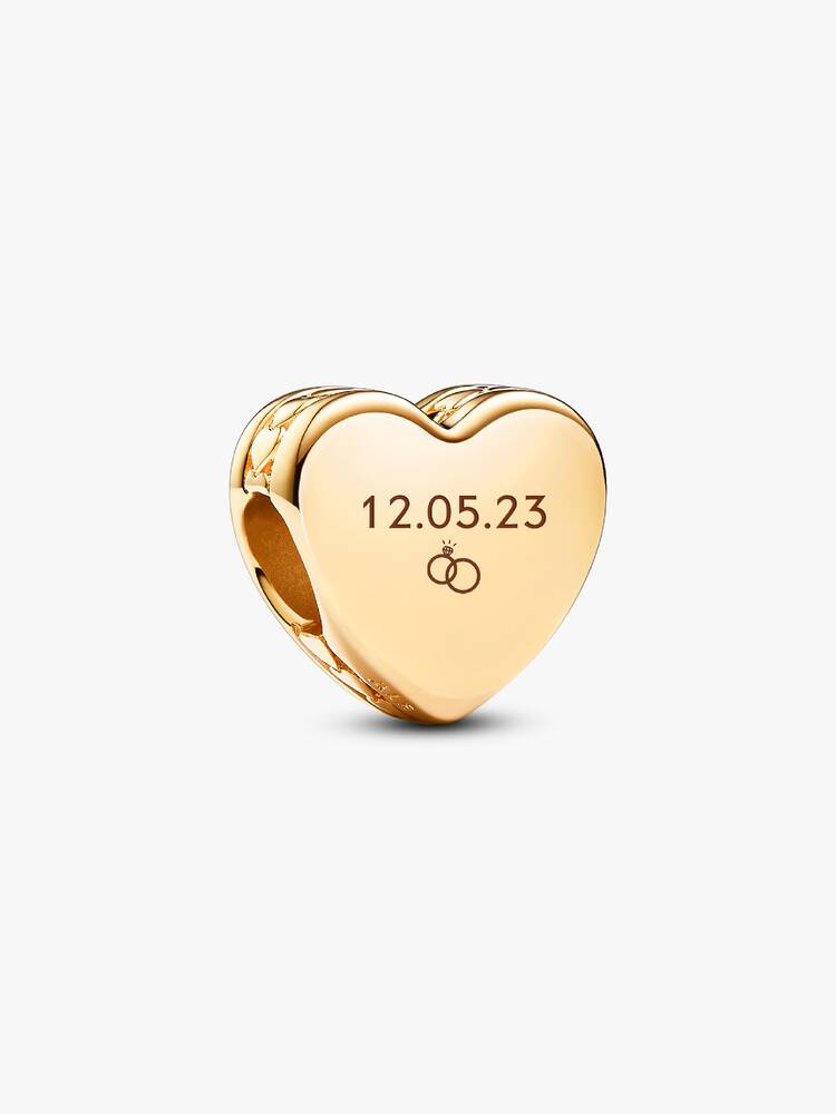 Pandora Engravable Heart Charm