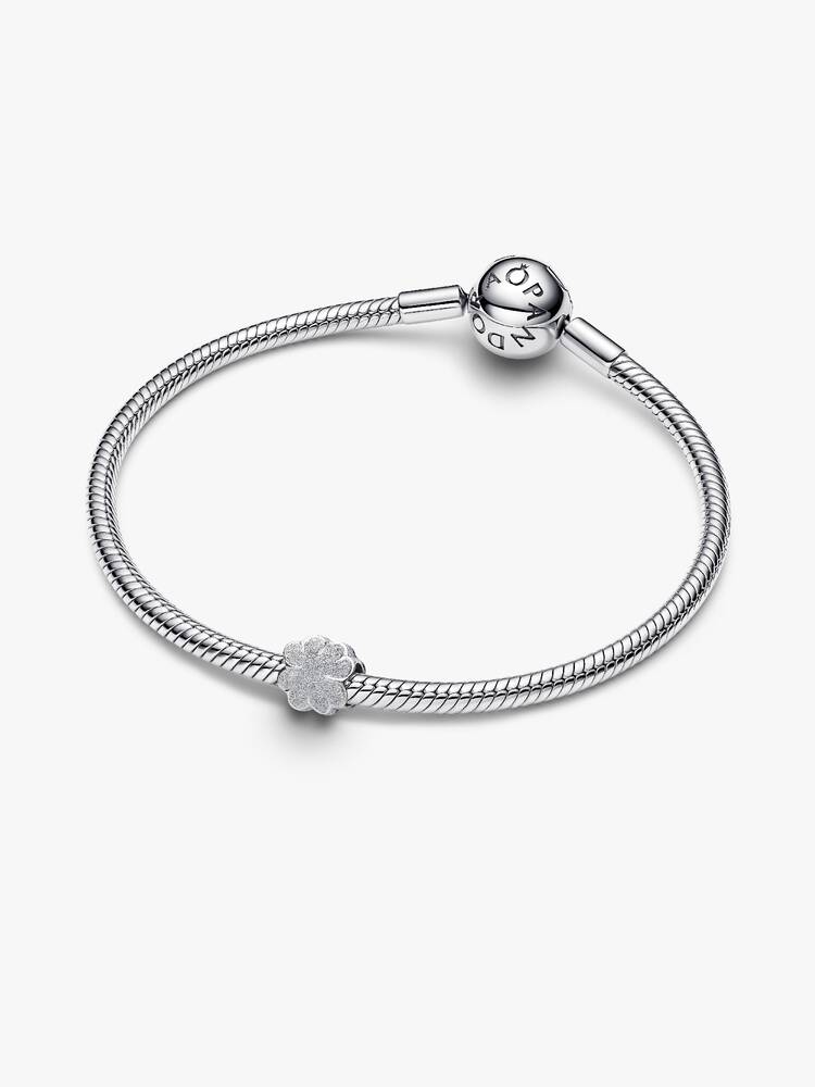 Pandora Textured Clover Mini Charm