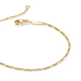 THOMAS SABO Charm Bracelet Figaro Design Gold