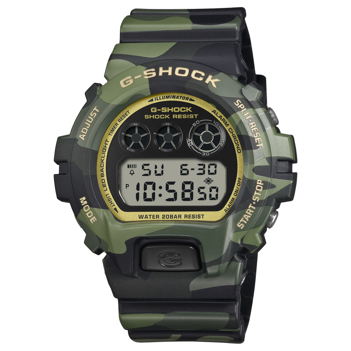 G Shock Dig Camo DW6900CMG-3D