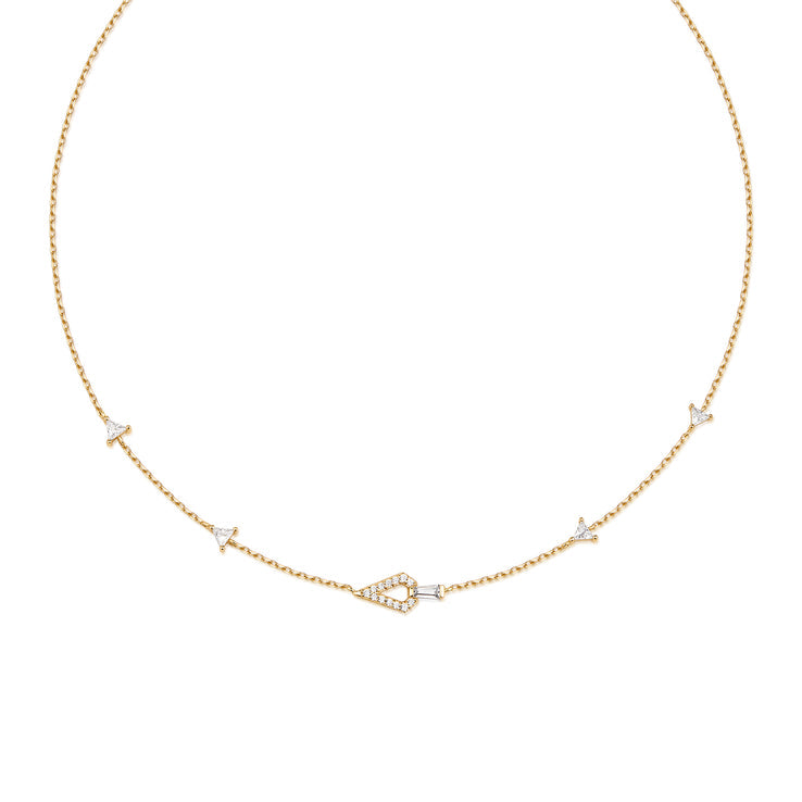 Ania Haie Geometric Satellite Necklace