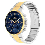 Tommy Hilfiger Two-Tone Steel Blue Dial Multi-function Men's Watch