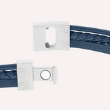 Casual Cole - Jeans Blue - Triple Stack Leather Bracelet