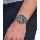 Tommy Hilfiger Grey Steel Dark Grey Dial Multi-function Men's Watch
