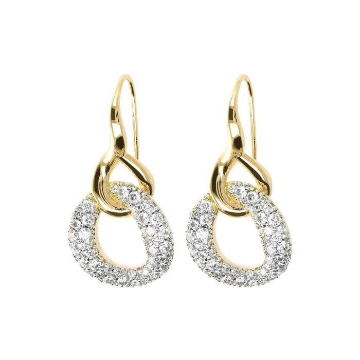 Bronzallure Golden Altissima Moments of Light Golden Earrings