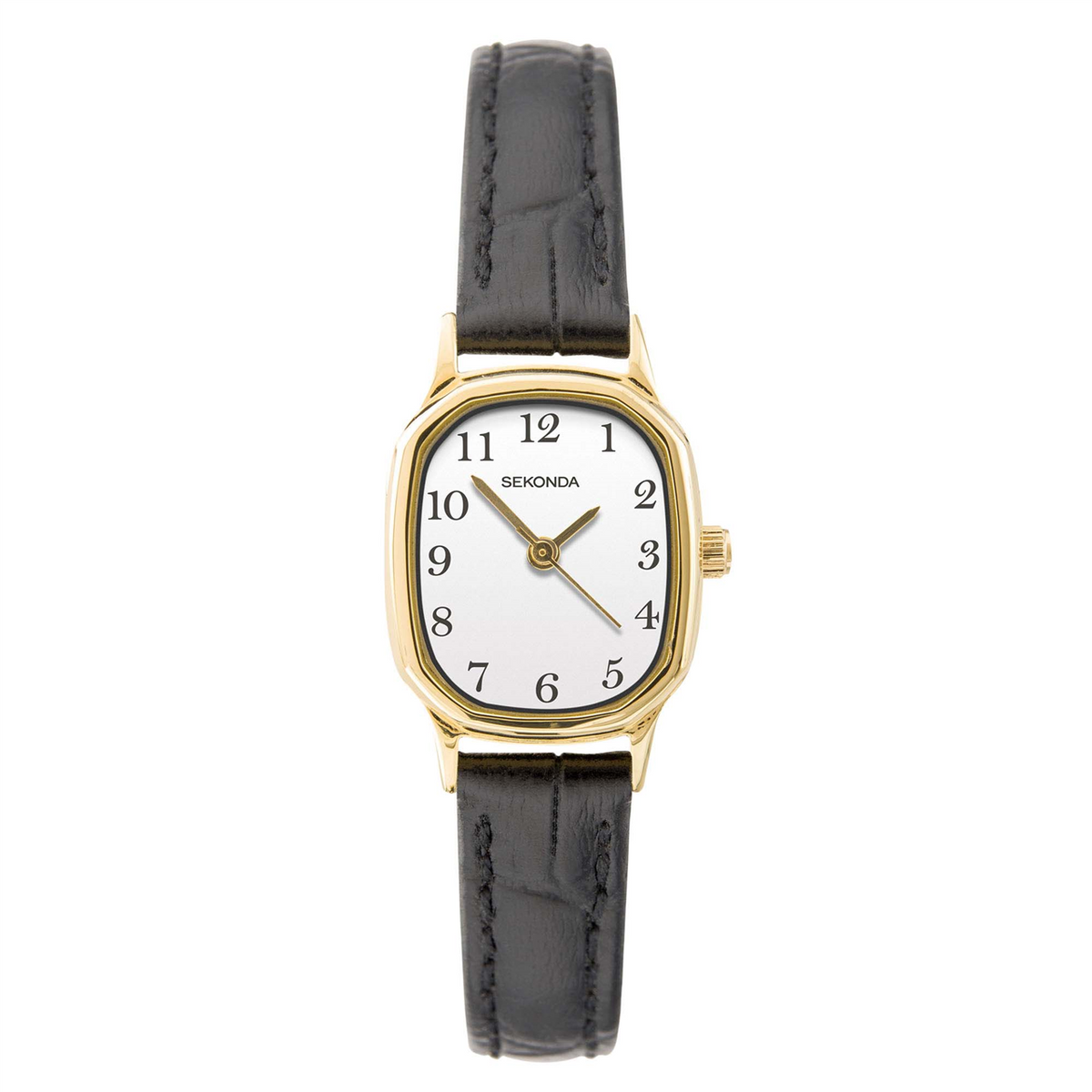 Sekonda Classic Ladies Gold Oval Watch. SK40080
