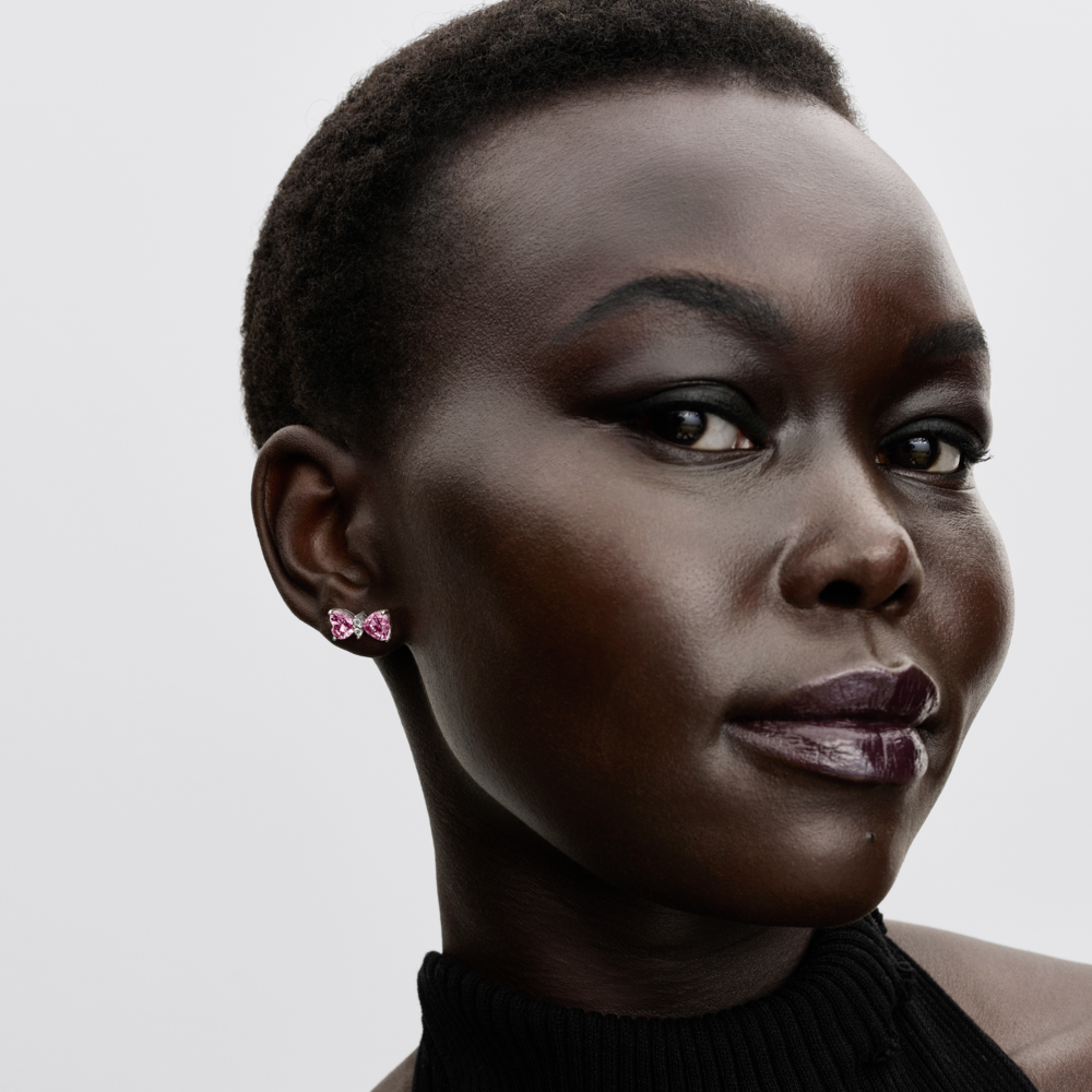 Pandora Bow Stud Earrings