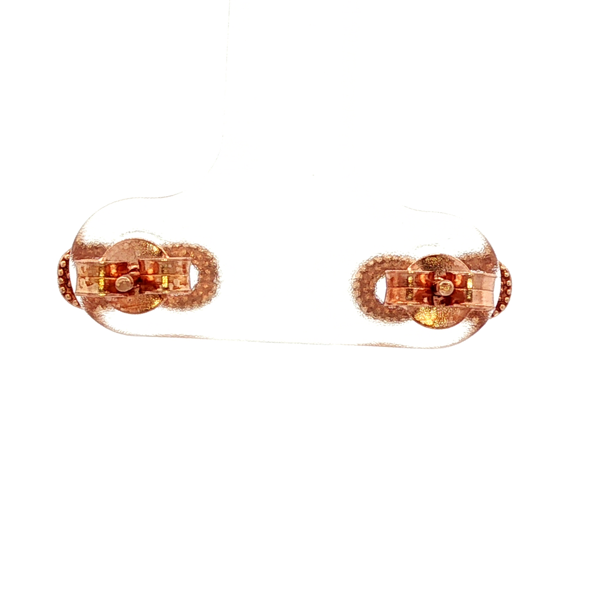Infinity Stud Earring in Rose Gold
