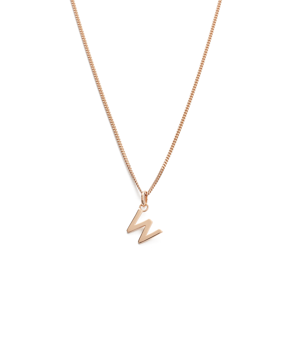 Kirstin Ash Outline Initial Pendant (PENDANT ONLY)