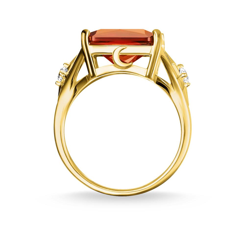 Thomas Sabo Magic Orange Stone Cocktail Ring