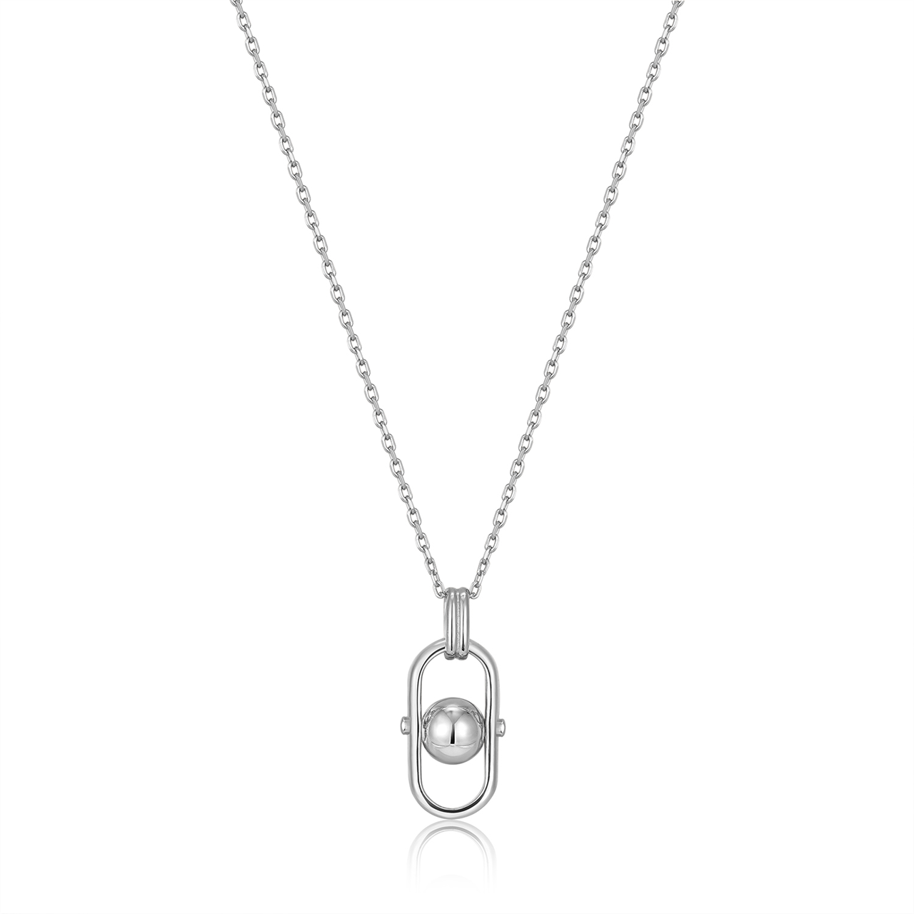 Ania Haie Orb Link Drop Pendant Necklace