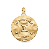 Pandora Gemini Zodiac Oversized Medallion Charm