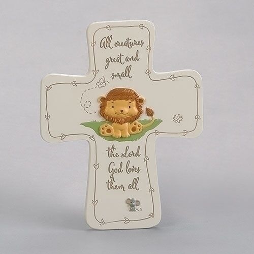 Roman Inc Wall Cross - All Creatures Great and Small