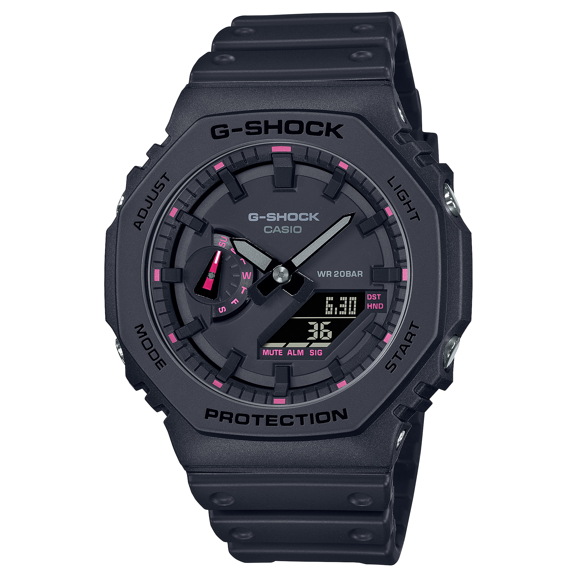 G Shock Analog Digital 2100 Series GA-2100P-1A