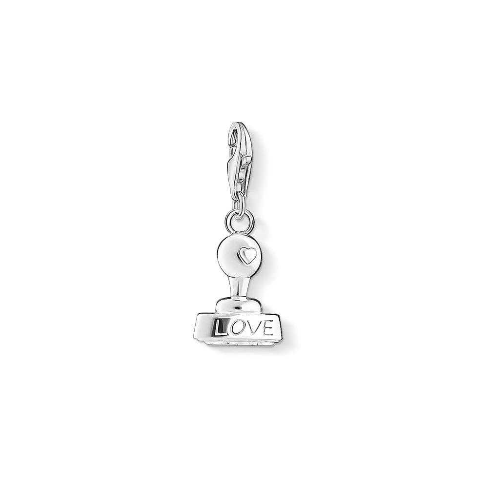 Thomas Sabo Charm Club Silver Love Stamp Charm