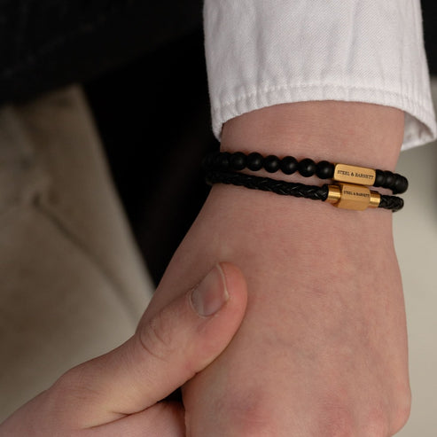 Natural Ned - Matt Black | Gold Medium